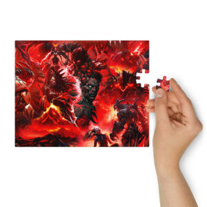 Electric Nightmare Jigsaw puzzle with tin