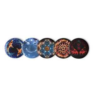 Echochasm Pins Collection 1 Dark Matter