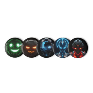 Echochasm Pins Collection 10 Robots