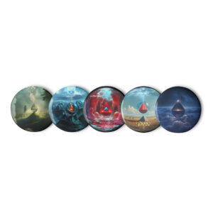 Echochasm Pins Collection 11 Logo Crystals