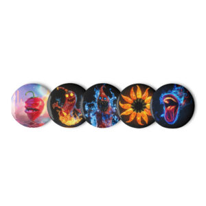 Echochasm Pins Collection 18 Ghost Pepper