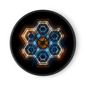 Electro Honeycomb Clock
